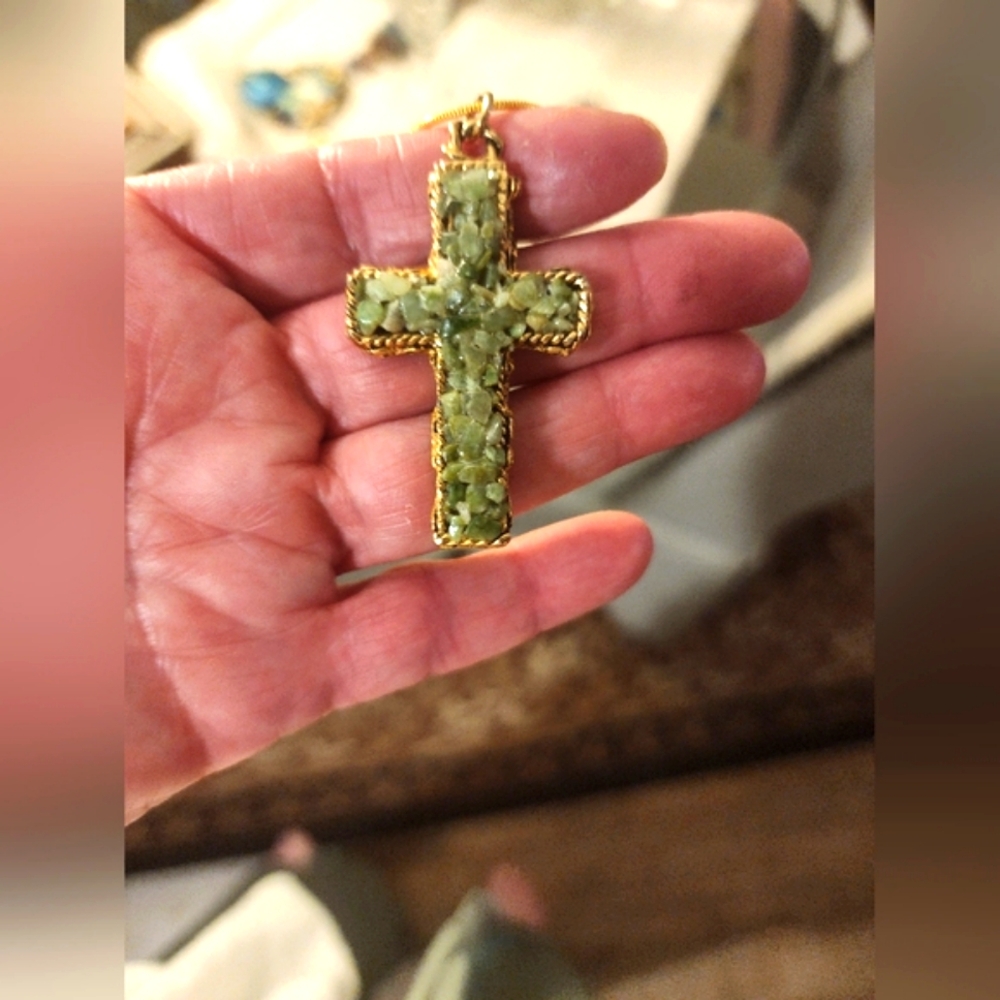 Jade cross